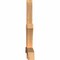 Ekena Millwork Davenport Timber Gable Bracket, Western Red Cedar, 108"W x 54"H x 5 1/2"D x 5 1/2"F, 12/12 Pitch GBW108X54X0606DAV00SWR - alternate 2